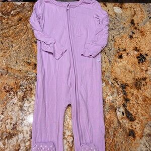 Posh Peanut Lavender Kids One Piece Footie